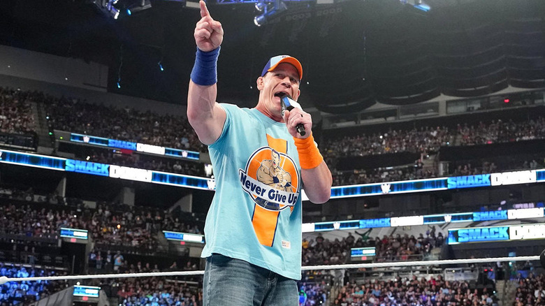 John Cena pointing