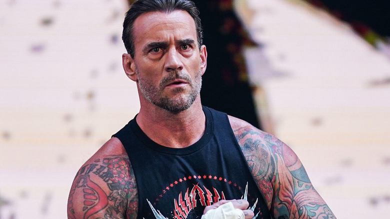 CM Punk on "WWE SmackDown."