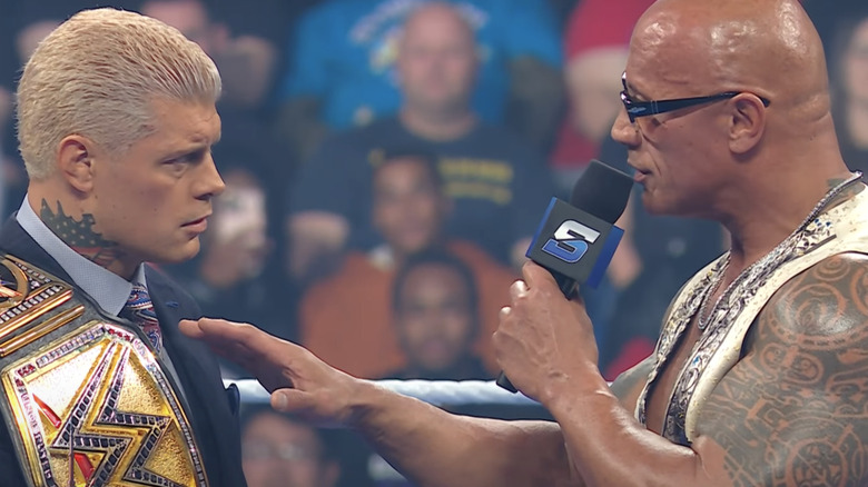 The Rock tells Cody Rhodes he wants his soul on "WWE SmackDown"