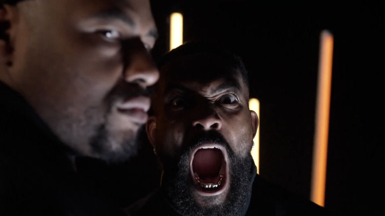 The Street Profits looking menacing in a "WWE SmackDown" video package