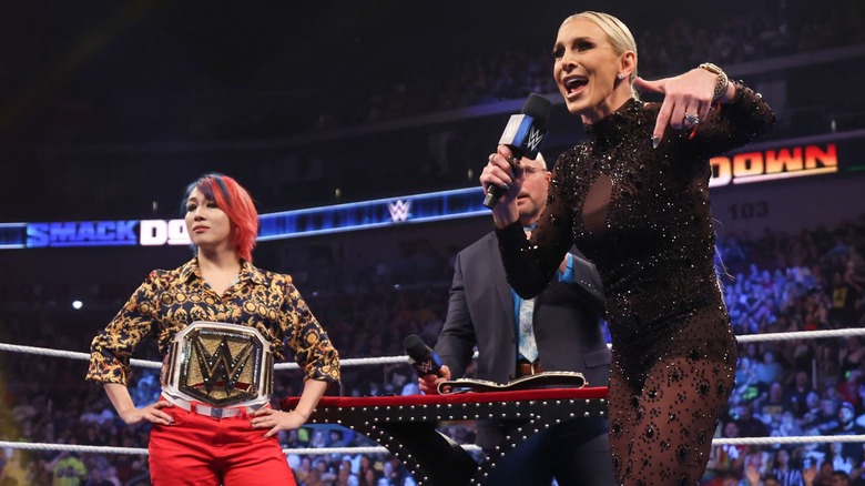 Charlotte Flair and Asuka