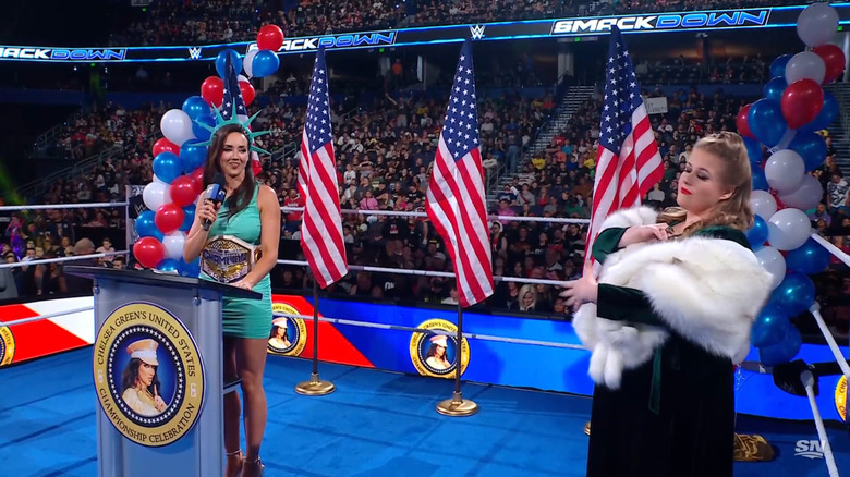 Green and Niven in the ring