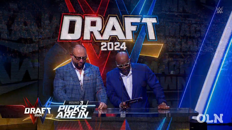 The Dudley Boyz announcing picks
