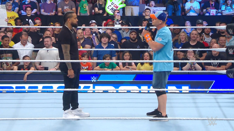 Uso and Cena in the ring