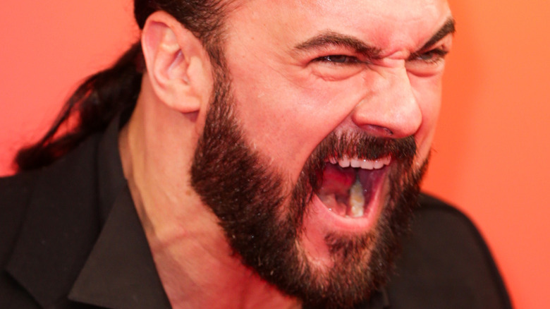 Drew McIntyre yelling