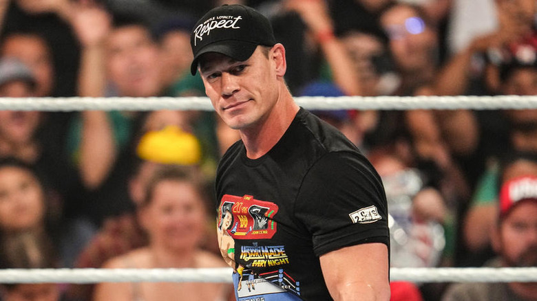 John Cena appearing for WWE