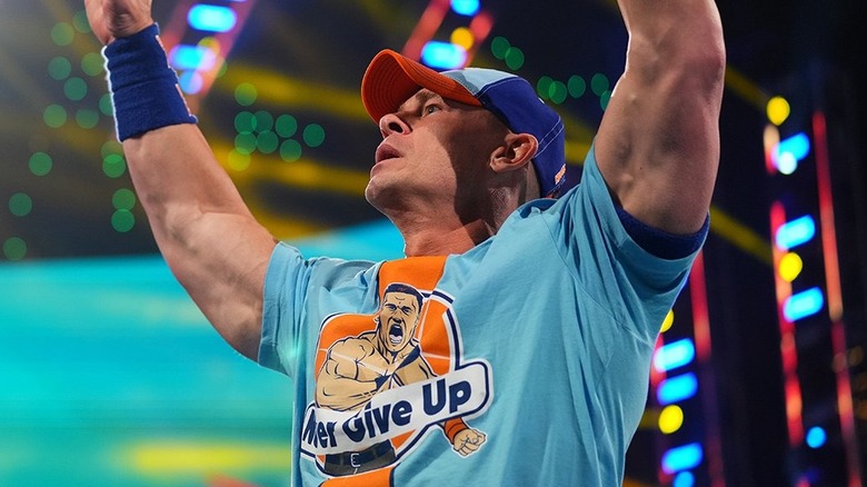 John Cena in the ring 