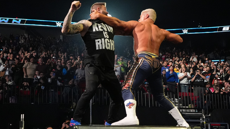 Kevin Owens and Cody Rhodes on WWE SmackDown