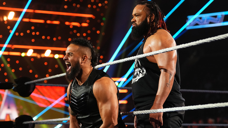 Tama Tonga and Jacob Fatu on WWE SmackDown