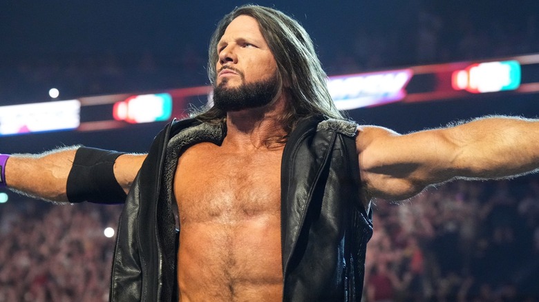 AJ Styles posing 