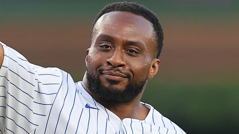 Big E at a Chicago Cubs game