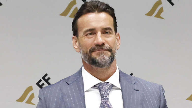 CM Punk, looking dapper