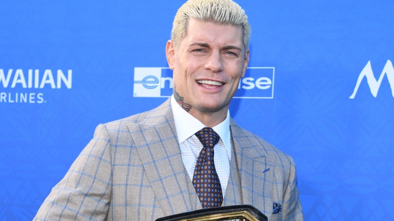 Cody Rhodes at the world premiere for Moana 2