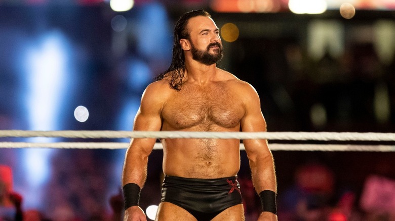 Drew McIntyre in the ring