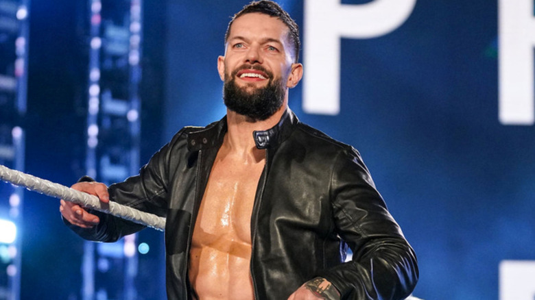 Finn Balor smiling