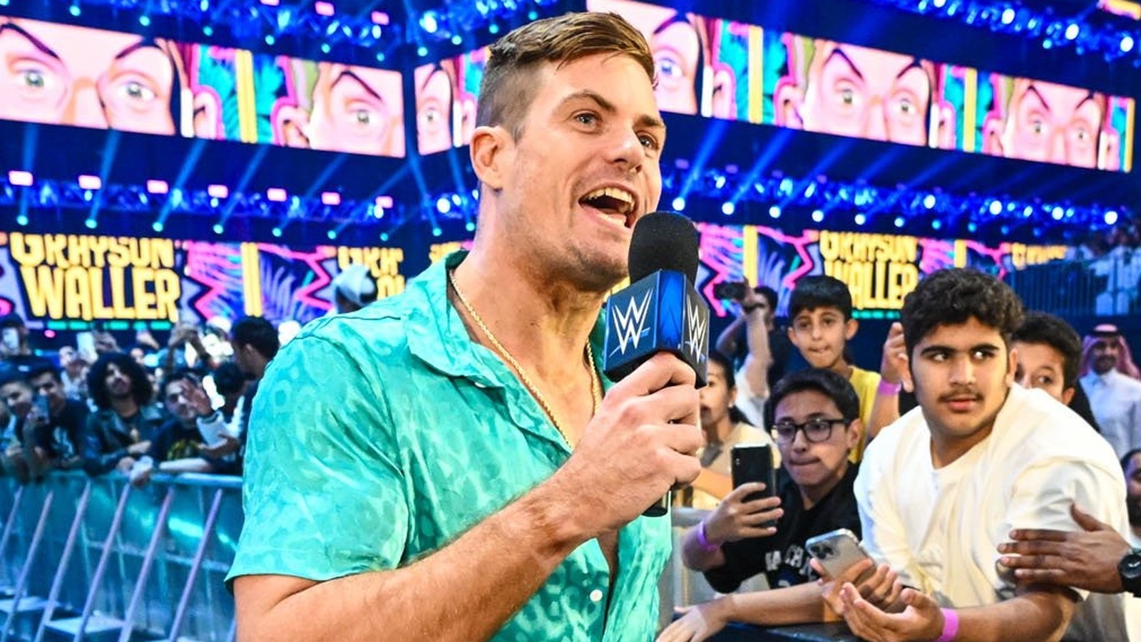 WWE Star Grayson Waller Mocks AEW Plan To Air All In Backstage Footage