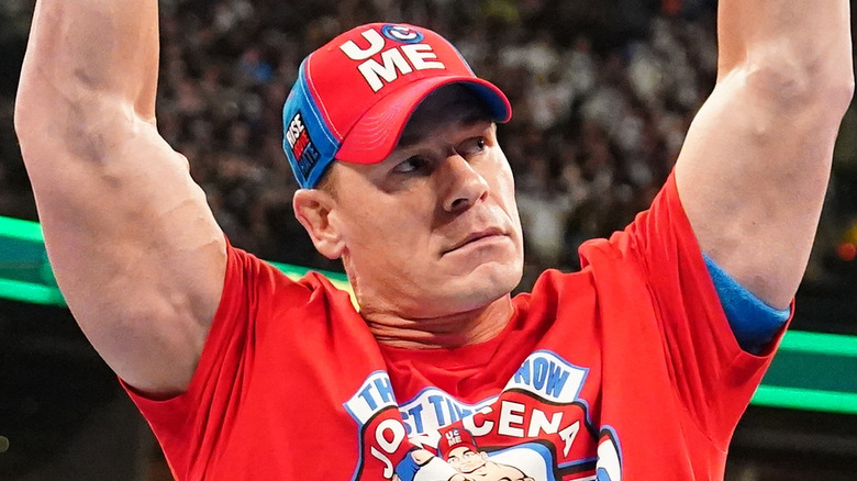 John Cena posing