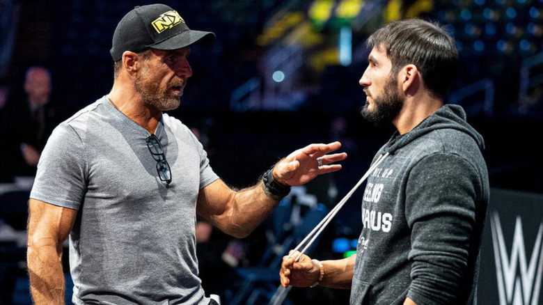 Shawn Michaels y Johnny Gargano