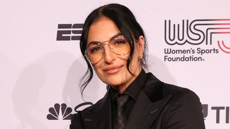 Sonya Deville looking too cool on the red carpet