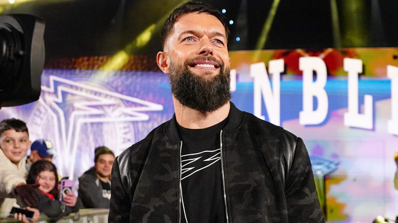 Finn Balor smiling