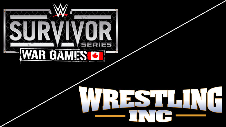 Survivor Series WarGames logo and wrestling inc logo