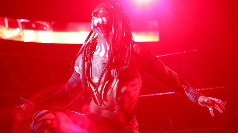 Finn Balor enters in red light at NXT Takeover: R Evolution