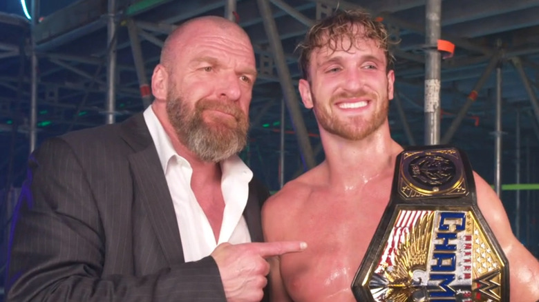Triple H with Logan Paul