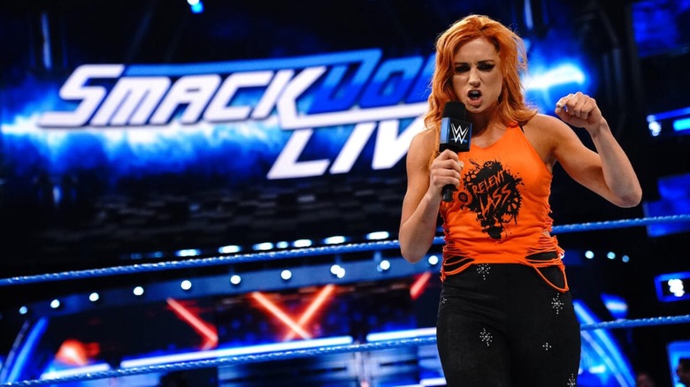Becky Lynch on WWE SmackDown