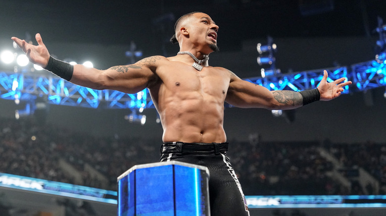 Carmelo Hayes on WWE SmackDown