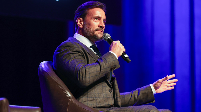 CM Punk, looking dapper