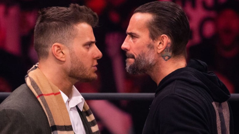 MJF and CM Punk in AEW