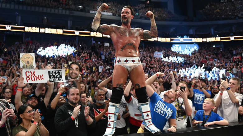 CM Punk soaks up the adoration he's receiving from fans