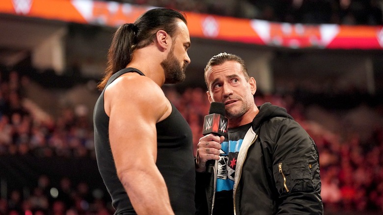 Drew McIntyre and CM Punk have a confrontation