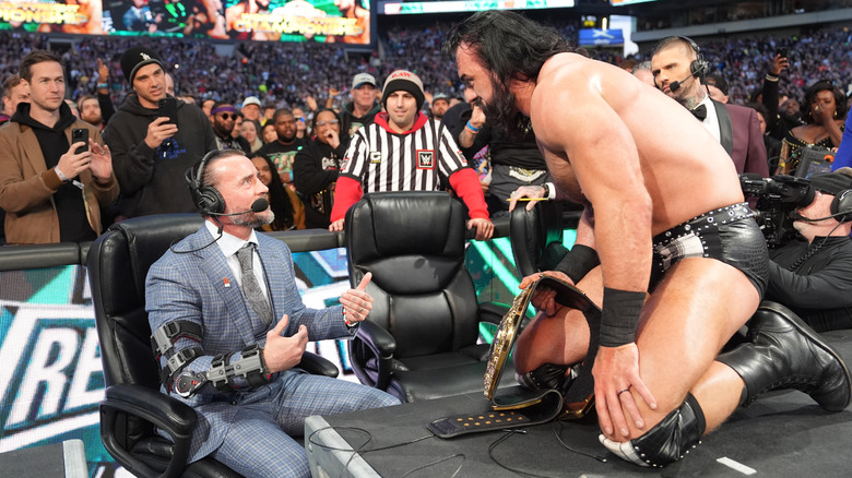 Drew McIntyre stares down CM Punk