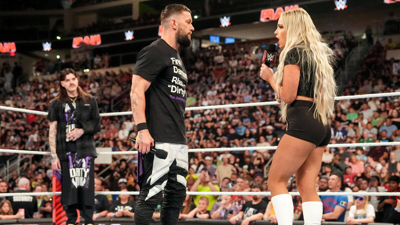 Finn Balor and Liv Morgan on WWE Raw