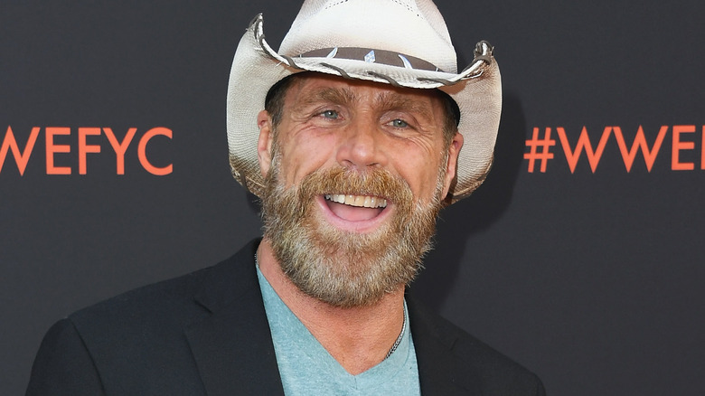 Shawn Michaels smiling