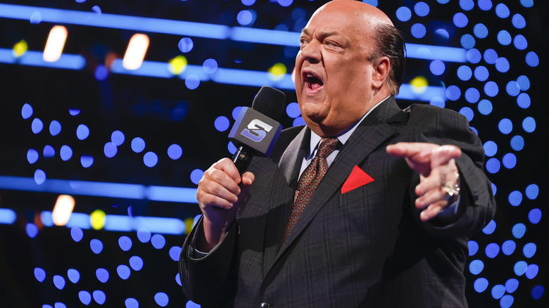 Paul Heyman talking on WWE SmackDown