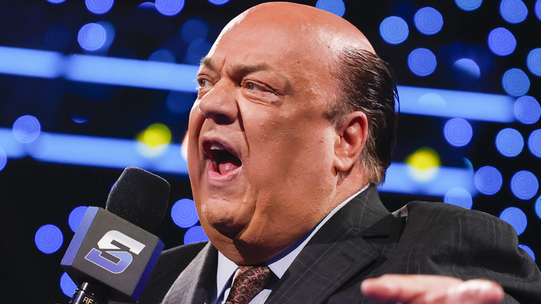 Paul Heyman speaking on WWE SmackDown