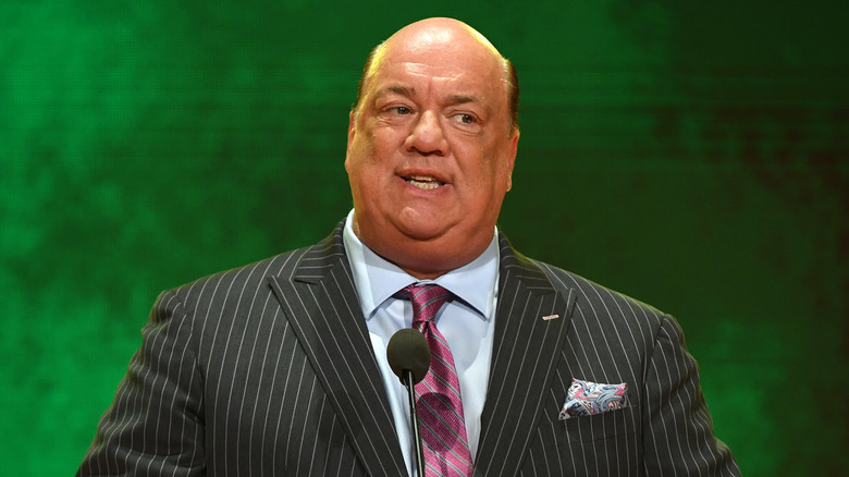 Paul Heyman speaking