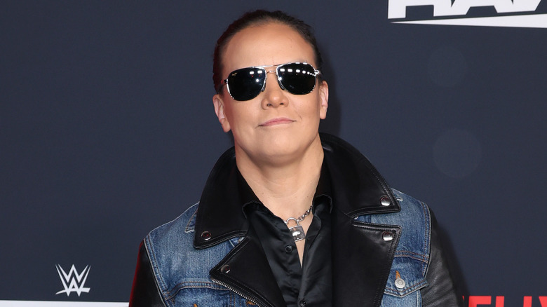 Shayna Baszler looking too cool for school