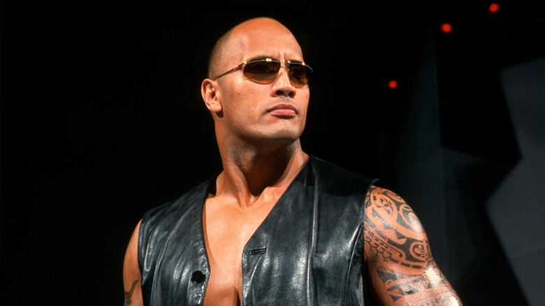 The Rock, thinking about performing a concert