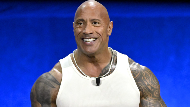 The Rock during happier times
