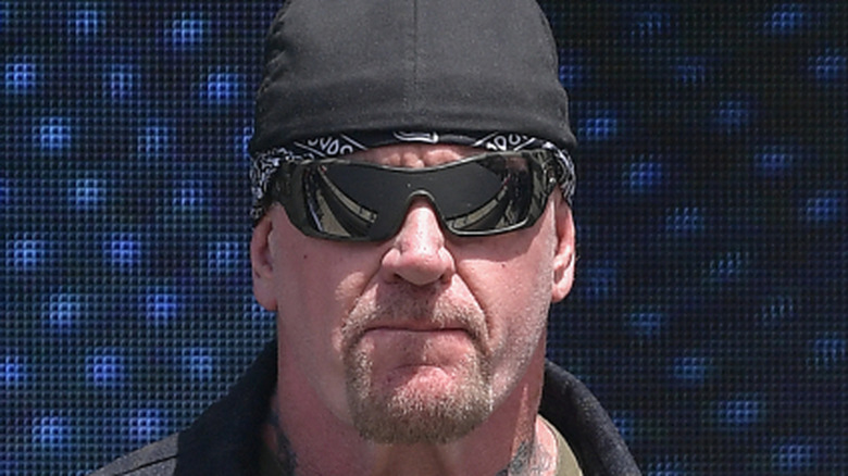 undertaker walking the stage