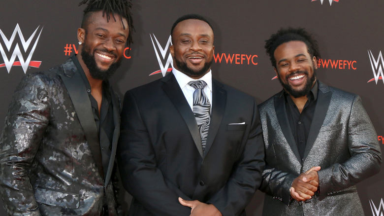 The New Day smiling for a photo