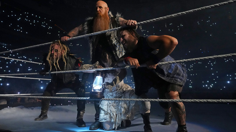 Dexter Lumis, Erick Rowan, Nikki Cross, and Joe Gacy