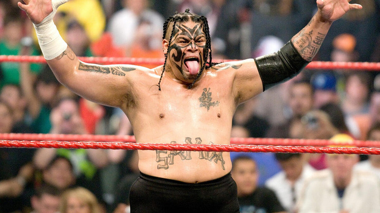 Umaga in the ring