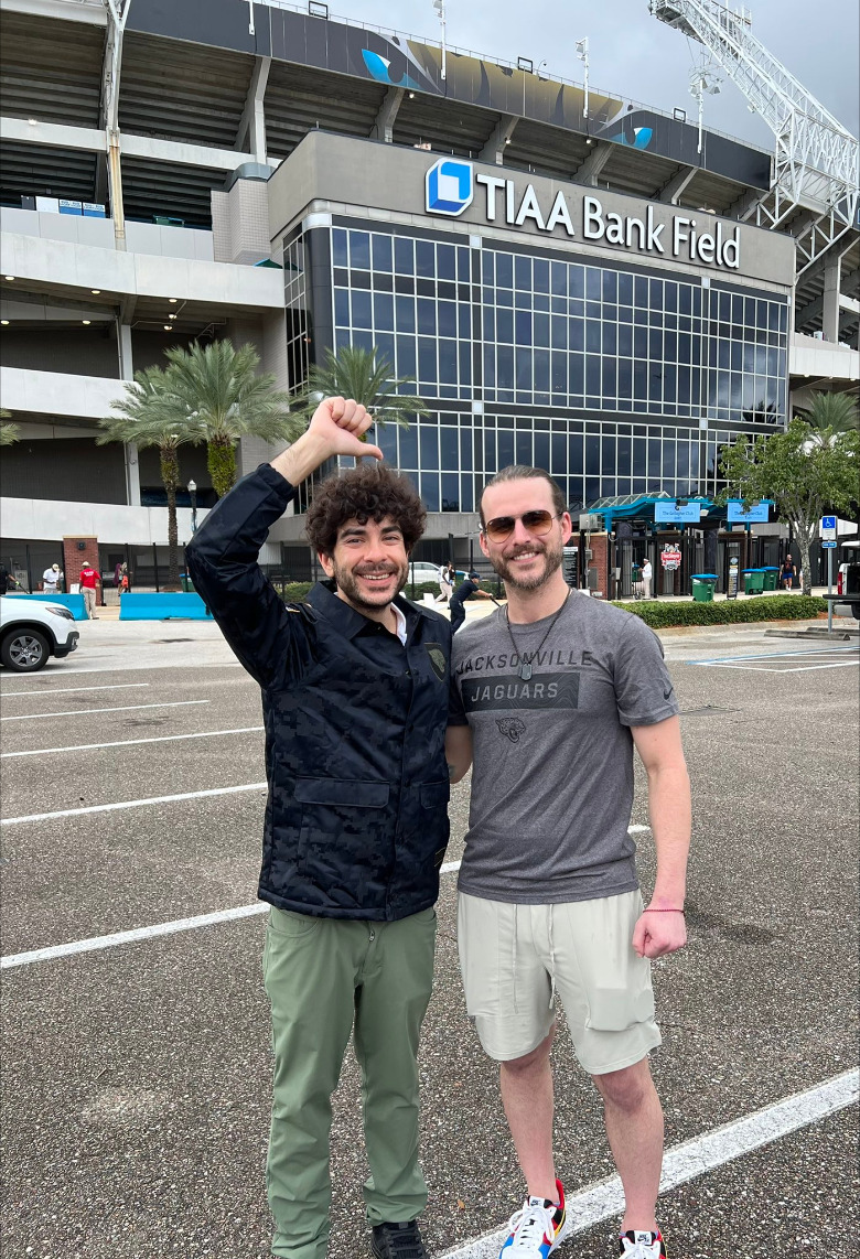 Tony Khan celebrates as Jacksonville Jaguars become AFC South