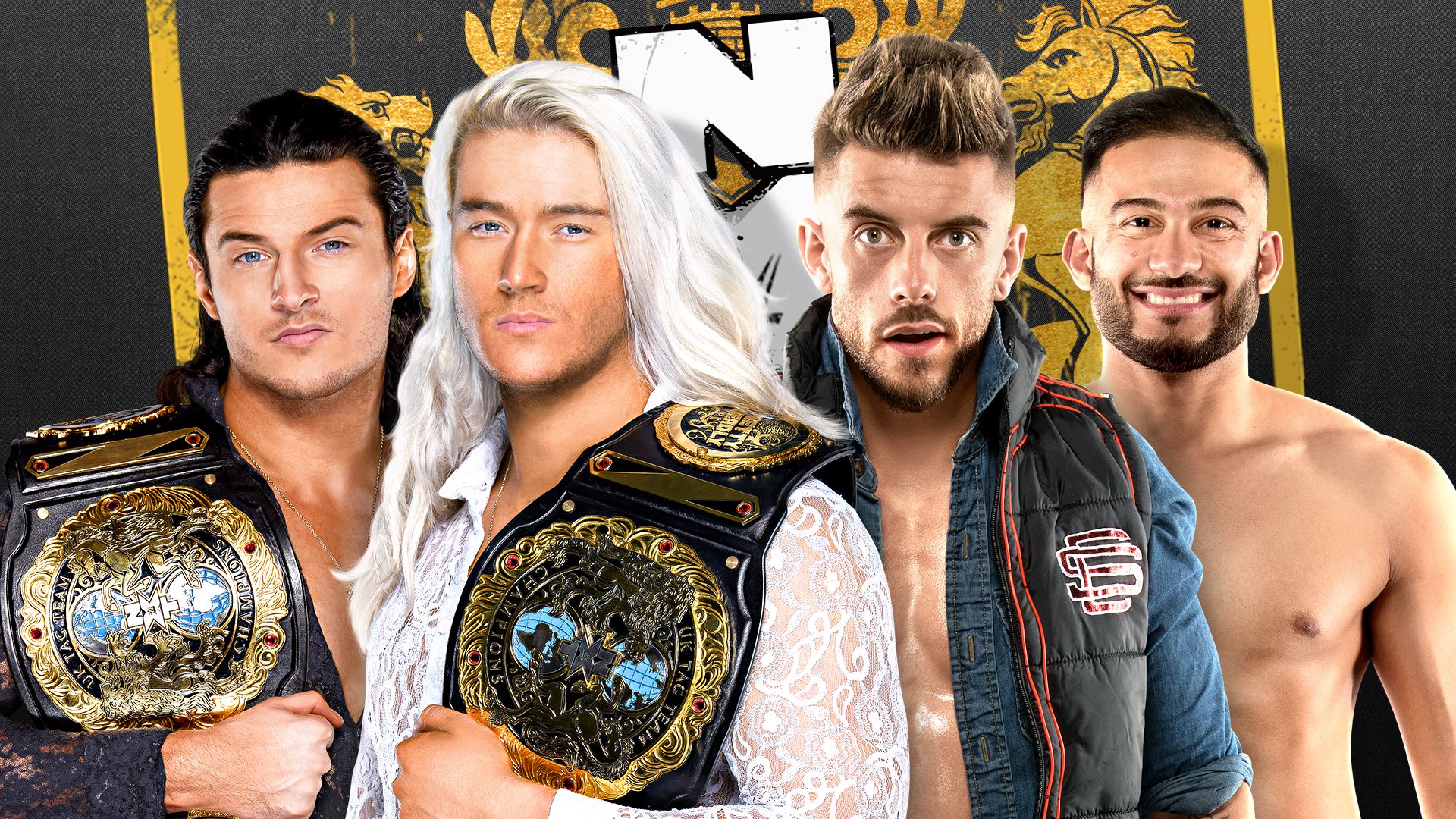 WWE NXT UK Results (4/1) Pretty Deadly Defend Their Titles, WALTER